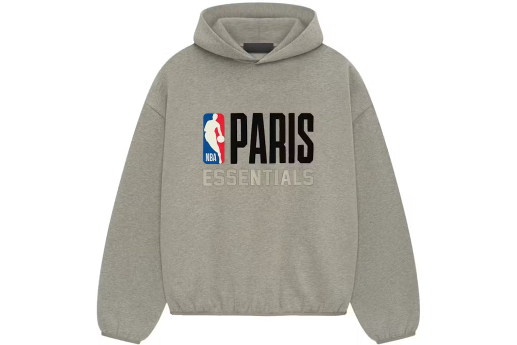 Fear of God Essentials NBA Paris Hoodie Warm Heather