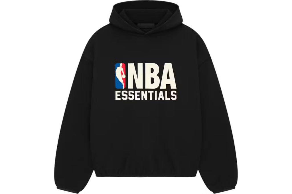 Fear of God Essentials NBA Hoodie Black