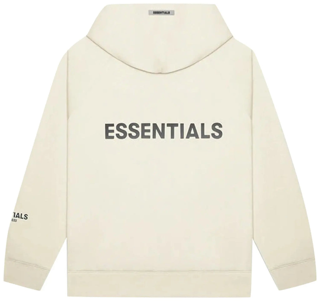 Fear Of God Essentials Zip Up Hoodie cream