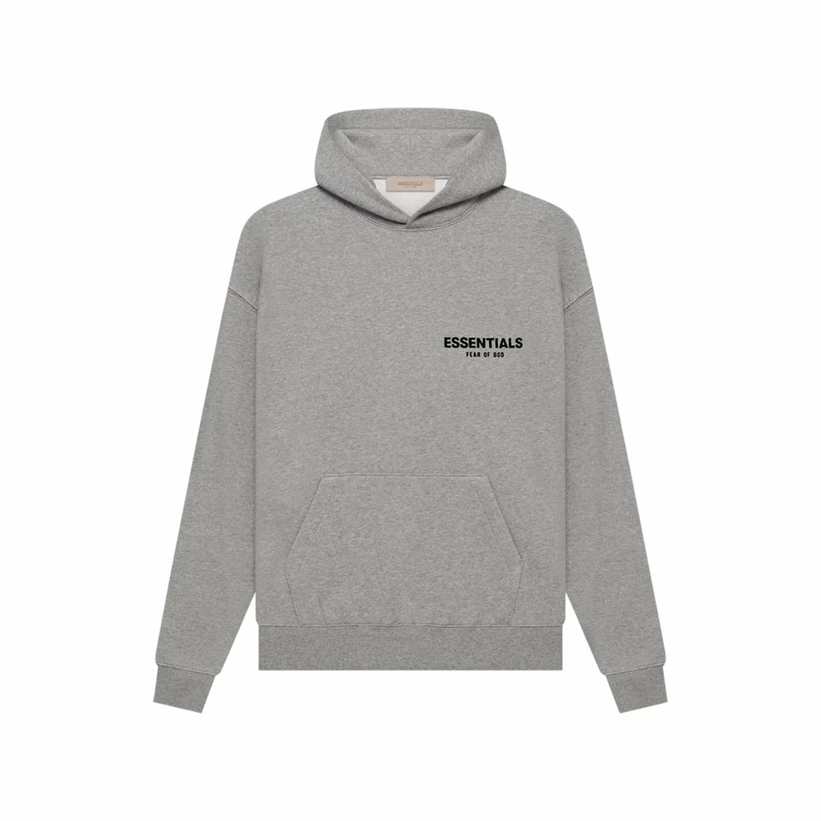 Fear Of God Essential Hoodie S22- Dark Oatmeal